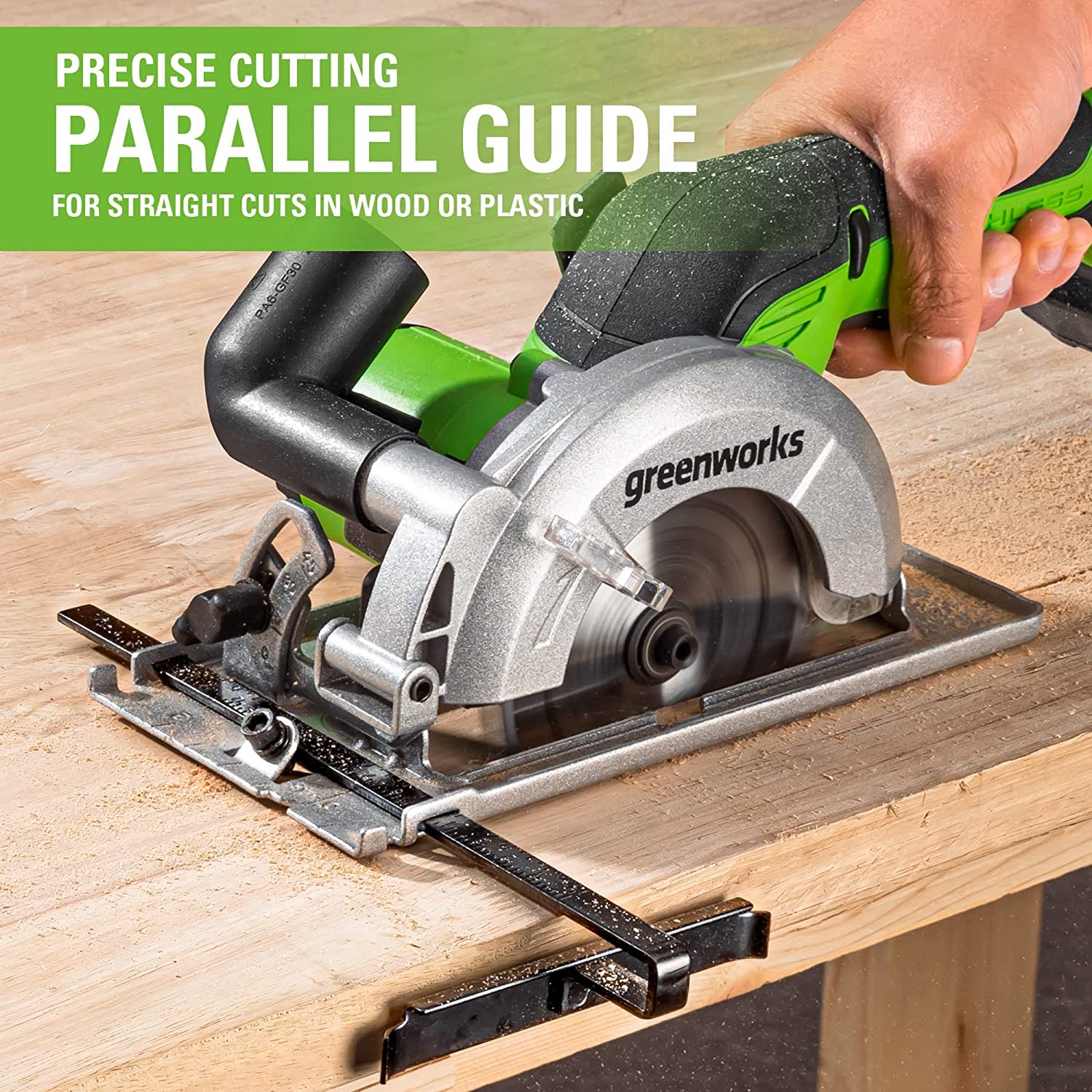Greenworks 24V Brushless Compact Circular Saw photo 2