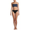 thumbnail image 2 of No Boundaries Women's Seamless Waffle Bandeau Bra, 2 of 6