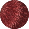 thumbnail image 1 of Ahgly Company Machine Washable Indoor Round Transitional Red Area Rugs, 6' Round, 1 of 7