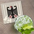thumbnail image 2 of Bundesadler Germany Coat Of Arms 4'' X 4'' Square Wooden Coaster, 2 of 3