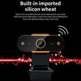 thumbnail image 6 of Webcam HD 1080p ,Live Streaming Web Camera with Stereo Microphone, PC Desktop or Laptop USB Webcam with 110 Degree View Angle, HD Webcam for Video Calling, Recording, Conferencing, Streaming, Gaming, 6 of 9