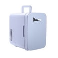 thumbnail image 2 of Mini Fridge 6 Liter/8 Can Skincare Fridge, Portable Mini Makeup Fridge for Skin Care, Portable Compact Fridge with Cooler and Warmer, Super Quiet In-Vehicle Freezer for Car Home Office, Gray, R979, 2 of 7