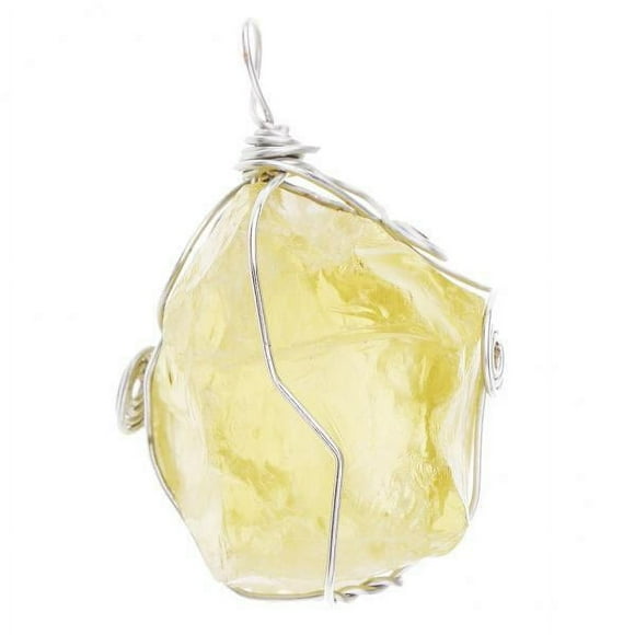 Milaget 2x 25 -30mm Crystal Bulk Stone, Natural Citrine Crystal Stone Lucky Stone