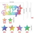 thumbnail image 2 of Cake toppers iNINGER arcoíris con brillo para 60.º cumpleaños, 2 of 7
