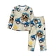thumbnail image 1 of Fotbe Animals Driving Police Car Conjunto de Pijama de Manga Larga para Mujer con Estampado, Ropa de Dormir de 2 Piezas, Conjunto de Casa Suave y Cómodo con Bolsillos-X-Large, 1 of 7