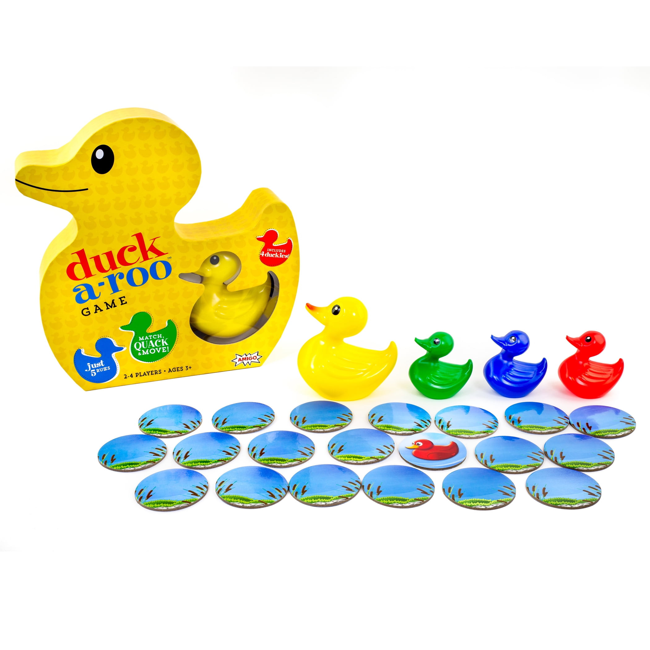 Buy Duck-A-Roo! Kids Memory Game in a Duck-Shaped Box Online at 