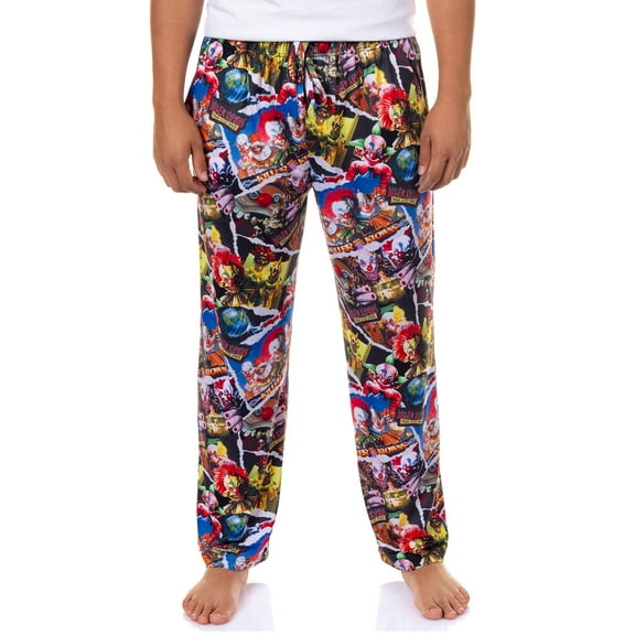 Killer Klowns from Outer Space Pajamas Men's Adult Lounge Sleep PJ Pants
