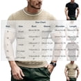 thumbnail image 2 of vdgthytj Mens Short Sleeve T Shirts Crew Neck Cable Knit Regular Fitted Tees Summer Casual Striped Sweater T Shirts, 2 of 4