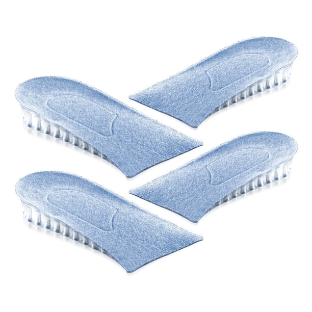 Plantilla De Gel Para Aumentar La Altura, Almohadilla Elástica Con Absorción De Impactos Para El Talón, Plantillas Para Aumentar La Altura Para Hombres Y Mujeres