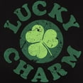 thumbnail image 3 of CafePress - Lucky Charm [Shamrock] Women's Dark T Shirt - Women's Traditional Fit Dark T-Shirt, 3 of 4