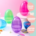 thumbnail image 3 of Huevos de Pascua de plástico JOYIN Jumbo de 7 pulgadas, 6 colores, 12 unidades, 3 of 9