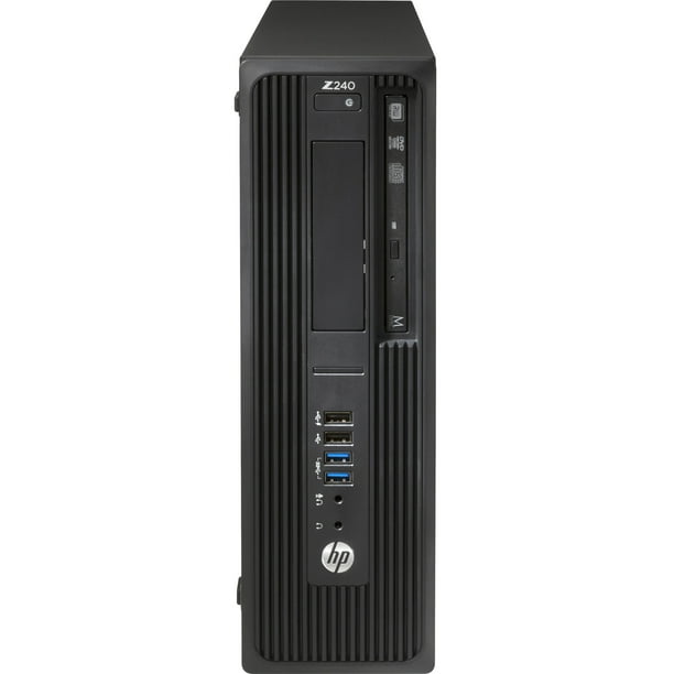 HP Z240 Workstation, 1 x Intel Xeon Quad-core (4 Core) E3-1240 v6 3.70 ...
