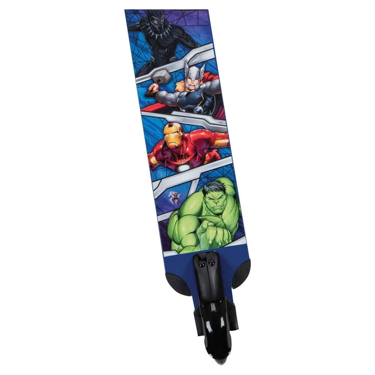 Marvel avengers inline folding kick sale scooter for kids by huffy