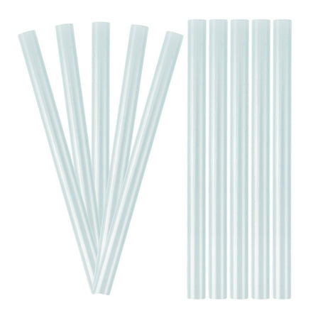 ETHZZLE 50pcs Hot Glue Sticks Bulk Sky Blue EVA for Crafting Material and Hobbyists