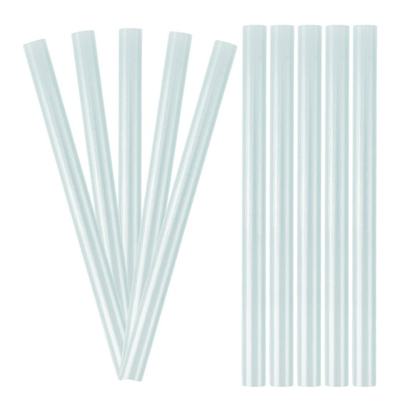 ETHZZLE 50pcs Hot Glue Sticks Bulk Sky Blue EVA for Crafting Material and Hobbyists