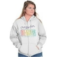 thumbnail image 5 of Crazy For Slush Puppie Vintage Logo Zip Hoodie Sweatshirt Women Brisco Brands M, 5 of 6