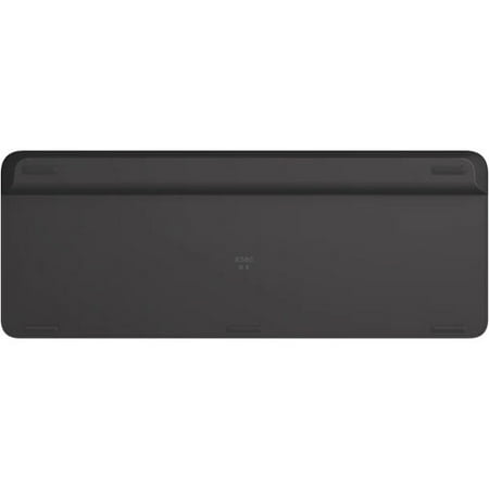 Logitech - K585 Full-size Wireless Scissor Keyboard for Windows, Mac, Chrome, Android with Build-in Cradle for device - Graphite