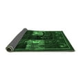 thumbnail image 2 of Ahgly Company Indoor Rectangle Animal Emerald Green Traditional Area Rugs, 8' x 12', 2 of 4