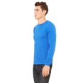 thumbnail image 2 of The Bella + Canvas Unisex Jersey Long Sleeve T-Shirt - TRUE ROYAL TRBLN - 2XL, 2 of 3