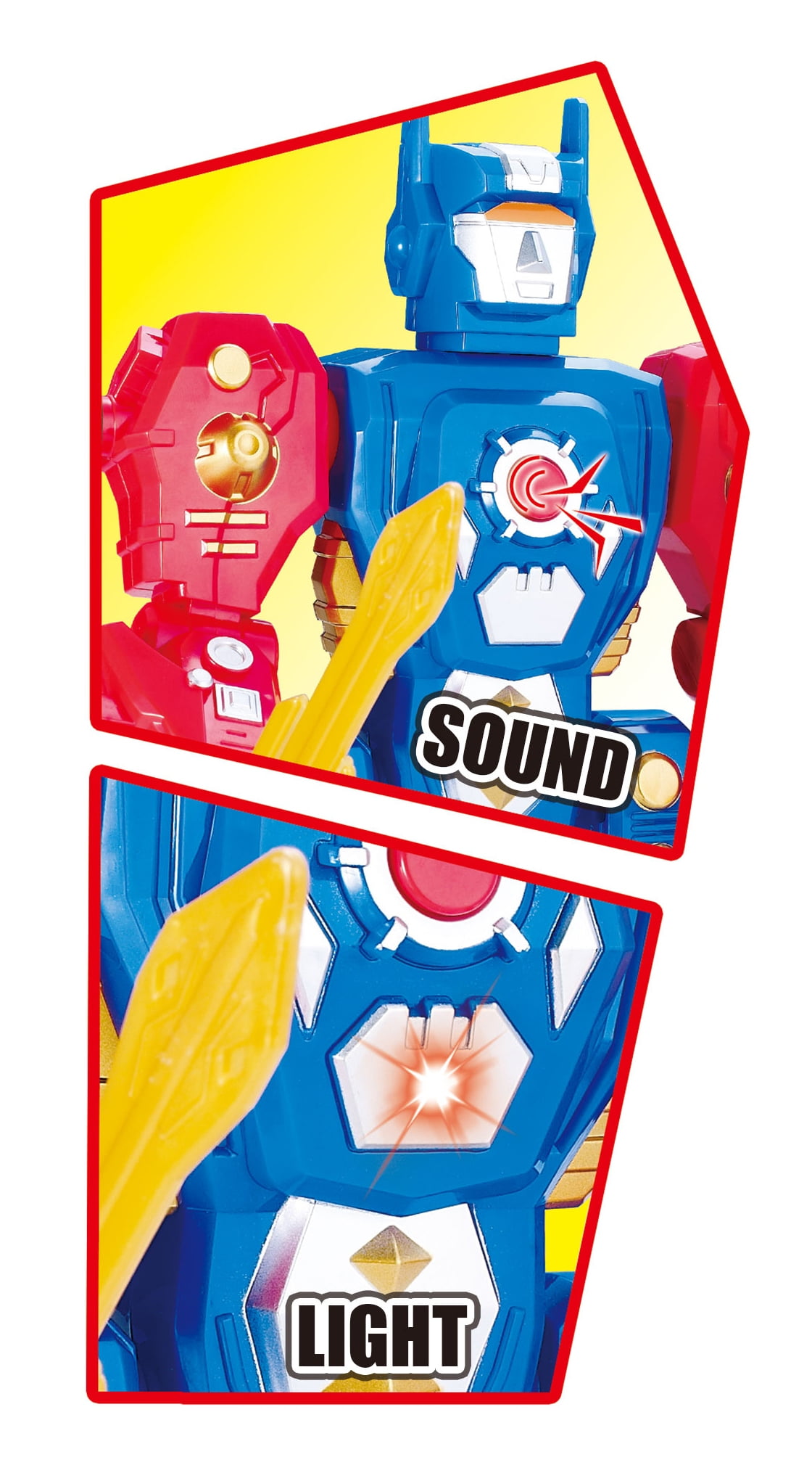 Robotic Revolution Take-A-Part Transformer Robot Building Kit Construction Toy With 31 Pieces