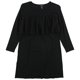 thumbnail image 1 of Alfani Womens Ruffle Trim Sweater Dress, Negro, Grande, 1 of 2