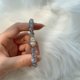 thumbnail image 2 of Pulsera gris con bombilla pequeña y luz fuerte, pareja femenina, envía novia, guardián, pulsera de amor JM, 2 of 5