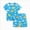 A2-Sky Blue, variant on Toddler Baby Girl Outfits Summer Kids Pattern Short Sleeve T-Shirt & Shorts Set 6-12 Months 12-24 Months 2t 3t 4t 5t 6t 7t 8t 9t Children 7-8 Years
