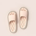 thumbnail image 2 of Xunlbb Lightweight Sandals for Women Men Comfort Non-Slip Pillow House Sandals Waterproof Shower Shoes Indoor Slides Bathroom Sandals Slip On Slide Sandals Easy to Clean 36-44, 2 of 5