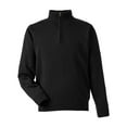 thumbnail image 4 of Harriton M421 Unisex Pilbloc™ Quarter-Zip Pullover Sweater-Black-3XL, 4 of 6