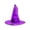 Purple, variant on Purple Wizard Hat Halloween LED Light String, Battery Powered Eerie Festival Lights, Spooky Ambience Decorative String Lights for Indoor Party Home Decoration
