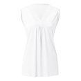 thumbnail image 5 of Babysbule Womens Tank Tops Fashion Women's Summer V-Neck Casual Solid Tank Tops Sleeveless Blouse, 5 of 7