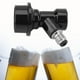 thumbnail image 2 of Kit de desconexión con bloqueo de bola para barril de cerveza casera Corny Keg, juego de conectores de líquido (negro), 2 of 8