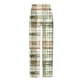 thumbnail image 4 of Aloohaidyvio Men's Pajama Pants Red Black Tartan Plaid Checked Super Soft Lounge Pajama Bottoms with Pockets, 4 of 5