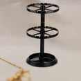 thumbnail image 3 of Rotating Earring Organizer Hanger Rack 2 Layer Durable Jewelry Display stand rack for Necklace Countertop Anklets Pendant Dangle Large Round, 3 of 6