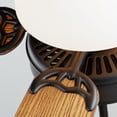 thumbnail image 2 of Quorum Lighting - Capri VIII - 52 Inch Ceiling Fan with Light Kit  Toasted, 2 of 3