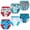 C, variant on 6 packsToddler Training Pants, Soft Cotton Absorbent Training Underwear for Baby Girls, Ages 4T