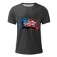 thumbnail image 4 of Camisetas de Manga Larga para Hombres Imprimir Casual Cuello Redondo Camiseta de Manga Corta, Camisetas de Manga Larga para Hombres Algodón, 4 of 4