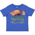 thumbnail image 3 of Inktastic Mommy Loves Me Cute Red Panda Boys or Girls Toddler T-Shirt, 3 of 5