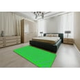 thumbnail image 4 of Ahgly Company Indoor Rectangle Patterned Light Sea Green Novelty Area Rugs, 2' x 5', 4 of 6