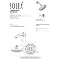 thumbnail image 6 of Safavieh Exhale Bathroom Shower Head in Chrome, 6 of 7