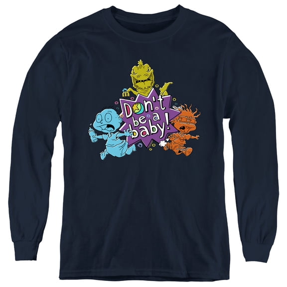 Rugrats Babies Run For The Hills Youth Long Sleeve T shirt