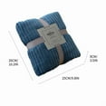 thumbnail image 4 of AuroraX Thick Fuzzy Throw Blanket for Couch Sofa Soft Light Blue Cozy Warm Decorative Plush Blanket for All Seasons 39"x59" Reversible Washable Throw, 4 of 5