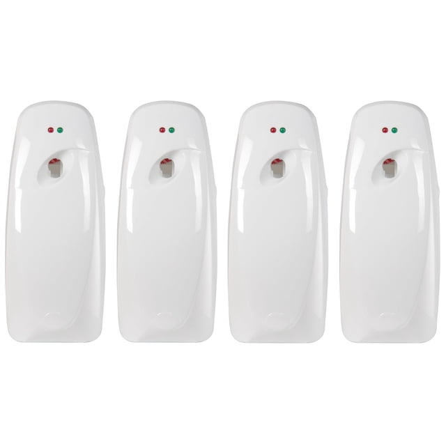 Distributeur Automatique de Vaporisateur Désodorisant (Lot de 4) Mural Ou Autoportant, Usage Commercial et Domestique, Réglages Multiples de Diffusion de Parfum/brume fo