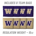 thumbnail image 4 of YouTheFan NCAA Washington Huskies 2' x 3' MDF Cornhole Game, 4 of 6