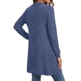 thumbnail image 4 of Fantaslook Cardigan Sweaters for Women Long Sleeve Open Front Cardigan with Pockets Casual Dressy Lightweight Fall Sweaters, 4 of 7