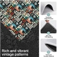 thumbnail image 3 of Multicolor Bigfoot and Text Pattern Kitchen Rugs Sets Of 3,Kitchen Runner Rugs Non Skid Washable,Decorative Kitchen Floor Mats for Kitchen,Sink,Laundry,17"x30"+ 17"x47" + 17"x59", 3 of 6
