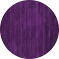 thumbnail image 1 of Ahgly Company Indoor Round Abstract Pink Contemporary Area Rugs, 4' Round, 1 of 4