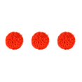 thumbnail image 4 of Youkk Boule Artificielle Aspect Réaliste pour Belle Intérieur Ou Extérieur Rouge 35cm 3Ensemble, 4 of 6