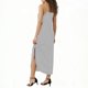 thumbnail image 5 of Vestido Corto para las Mujeres Verano Cuello en V Color Sólido Vestido de Cambio de Manga Corta con Bolsillos, Top de Primavera Casual para el Uso Diario, 5 of 7