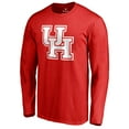 thumbnail image 2 of Men's Red Houston Cougars Primary Team Logo Long Sleeve T-Shirt, 2 of 3